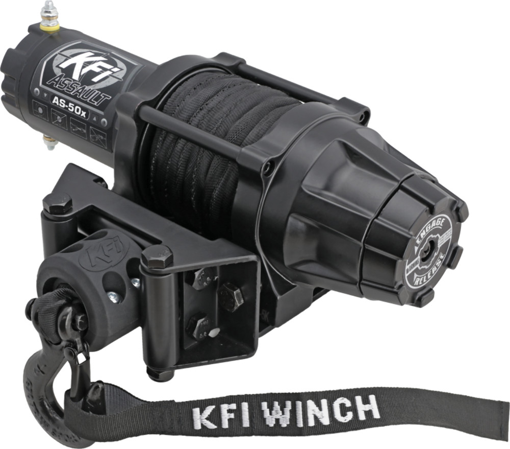 KFI Assault Series Winch 5000 lbs. - Synthetic Cable