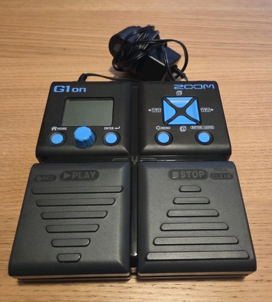 Zoom G1on Multi-effects Processor Guitar Pedal Used Tested