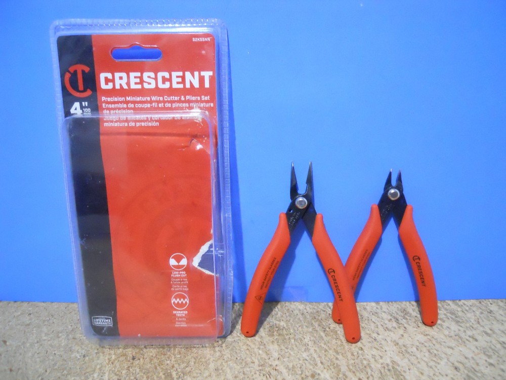 Crescent Precision Miniature Wire Cutter & Pliers Set S2KS5NN