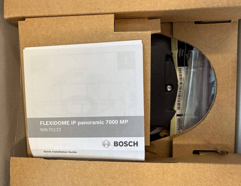 Bosch NIN-70122-FOA-A Flexidome IP Panoramic 7000 MP Security Camera