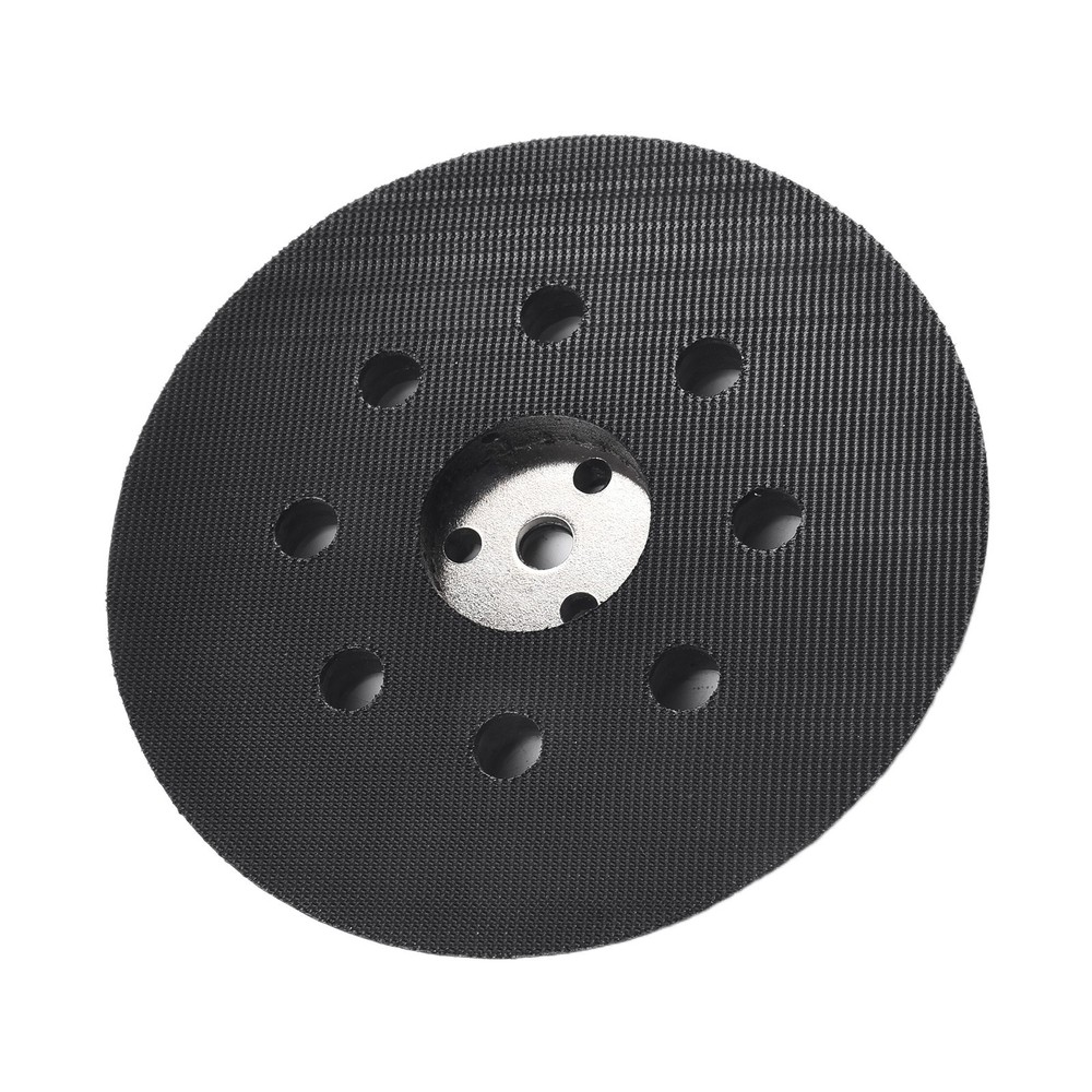 Backing Pad Rubber Abrasive Discs Backing Pad Black General-purpose Sanding