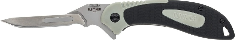 Old Timer Replaceable Blade Knife Kit with Interchangeable Scalpel Blades, Sa...