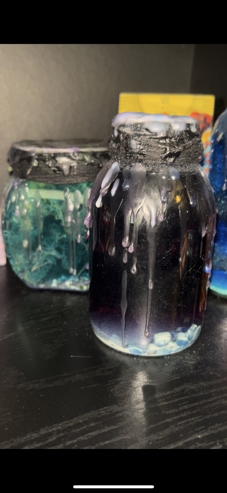 Homemade Magic Color Changing Potion Bottles
