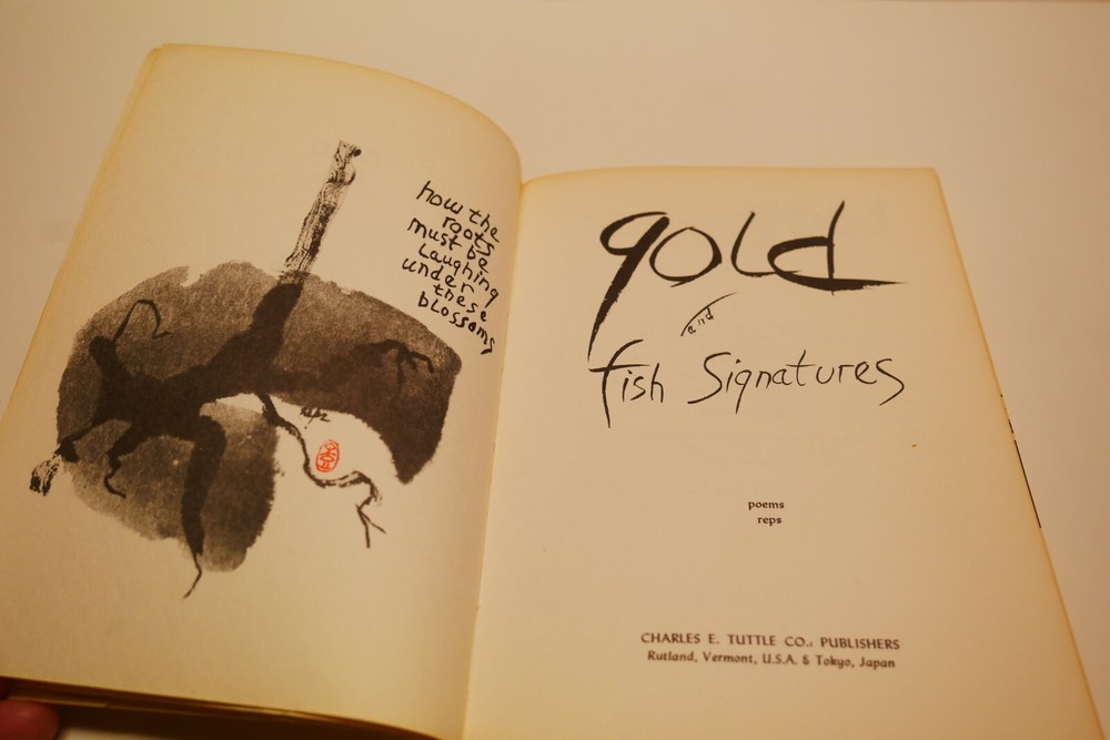 Gold and Fish Signatures - Tuttle - 1969