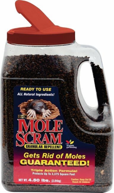 Mole Scram - Organic Granular Repellent for Moles