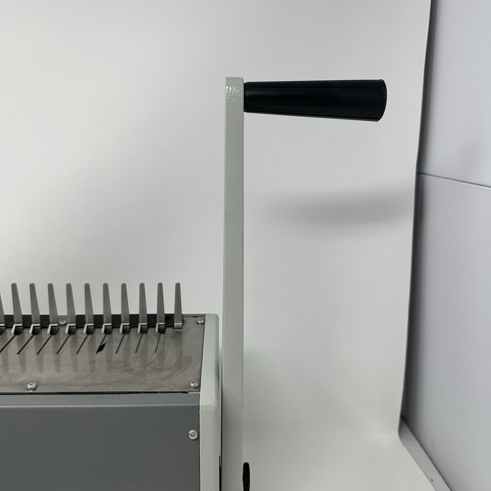 GBC CombBind C150 Heavy Duty Comb Binding Machine with Binder Stock