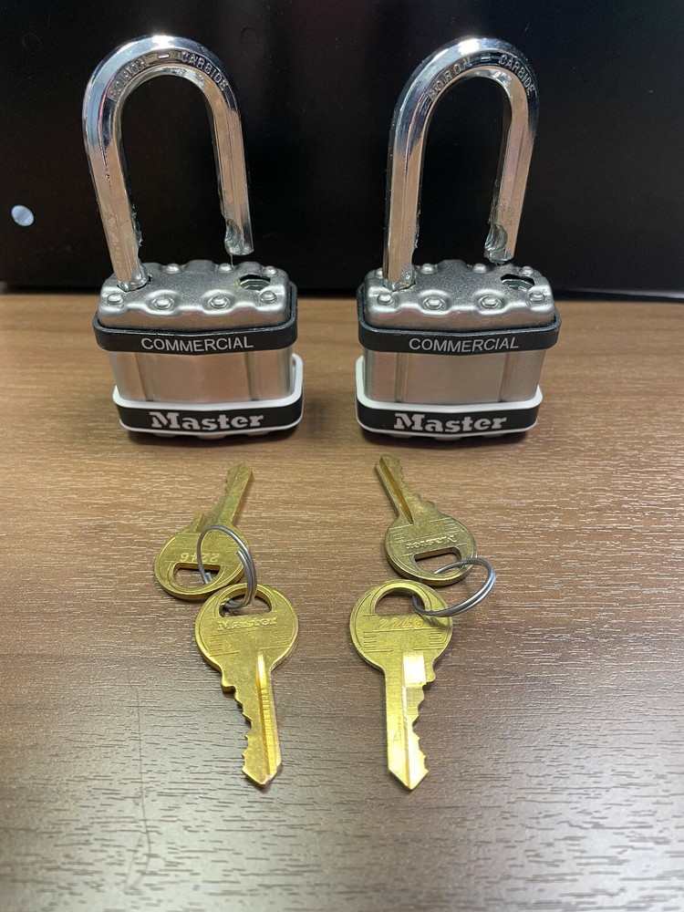 Master Lock M1sts Padlock, Set of 2 Keyed ALike