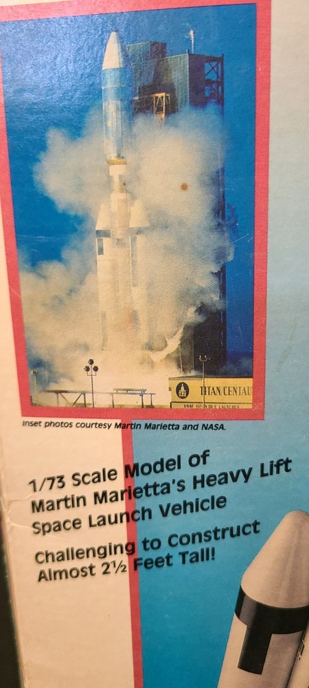 Estes Titan lll E Flying Model Rocket Kit #2019 Titan 3E Model Rocket Open Box