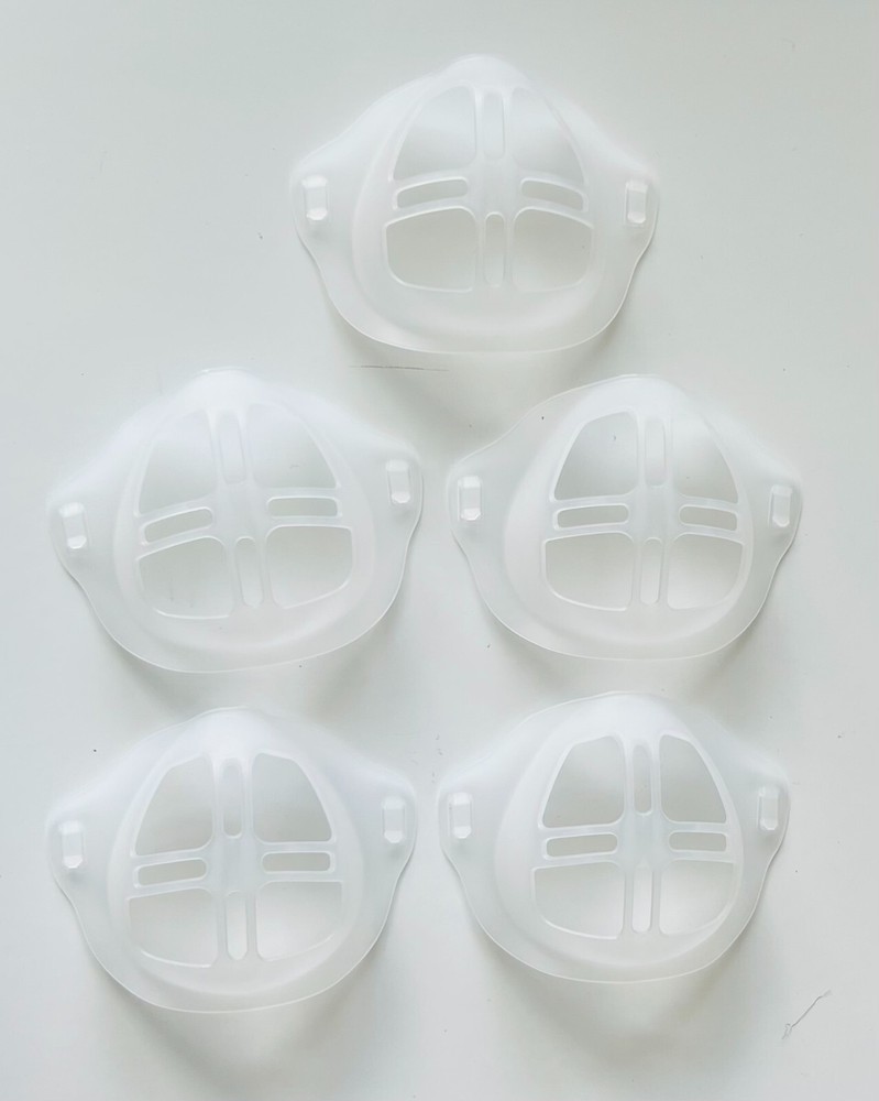 5PCS/3D Face Inner Support Bracket Reusable/Easy Breathing,Lipstick Protector