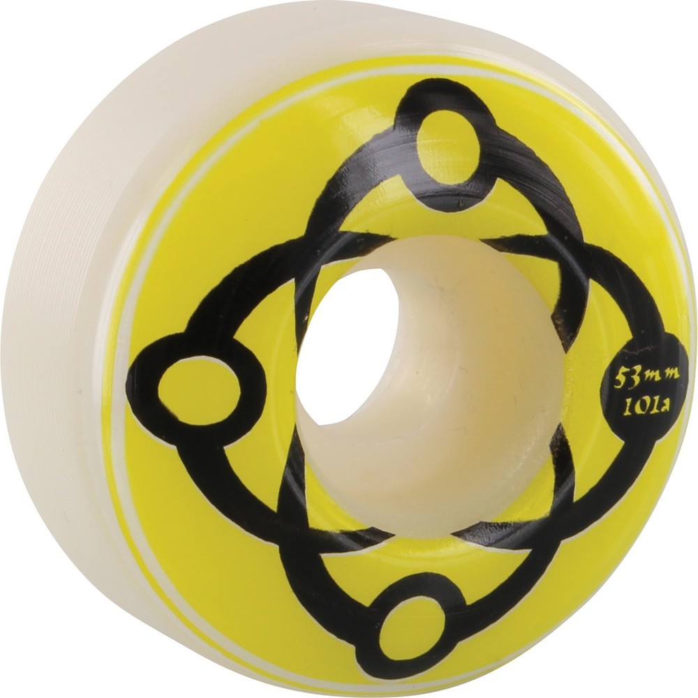 Satori Movement Big Link Skateboard Wheels - 53mm 101a + bearings