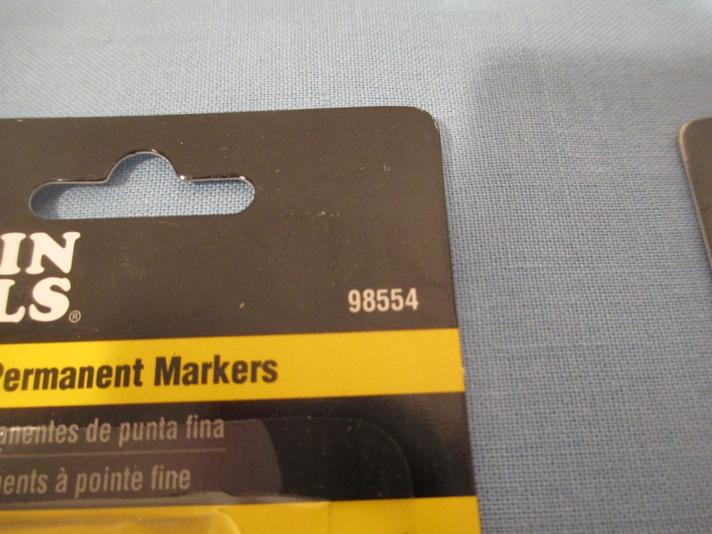 KLEIN TOOLS FINE POINT PERMANENT MARKERS (4-Pack)