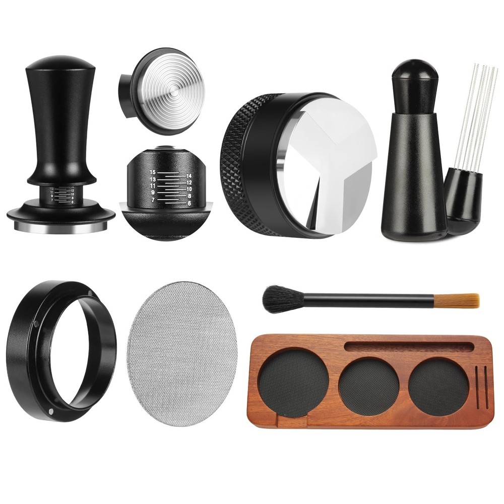 7 PCS Espresso Accessories,Espresso Tamper Tools,WDT Tool Espresso Machine Acces