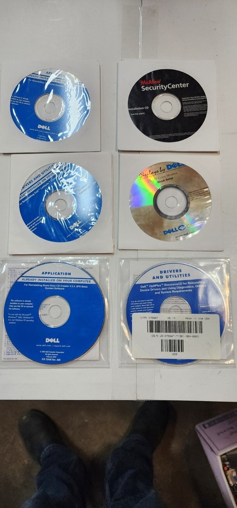 DELL OEM Software Bundle LOT Drivers and Software