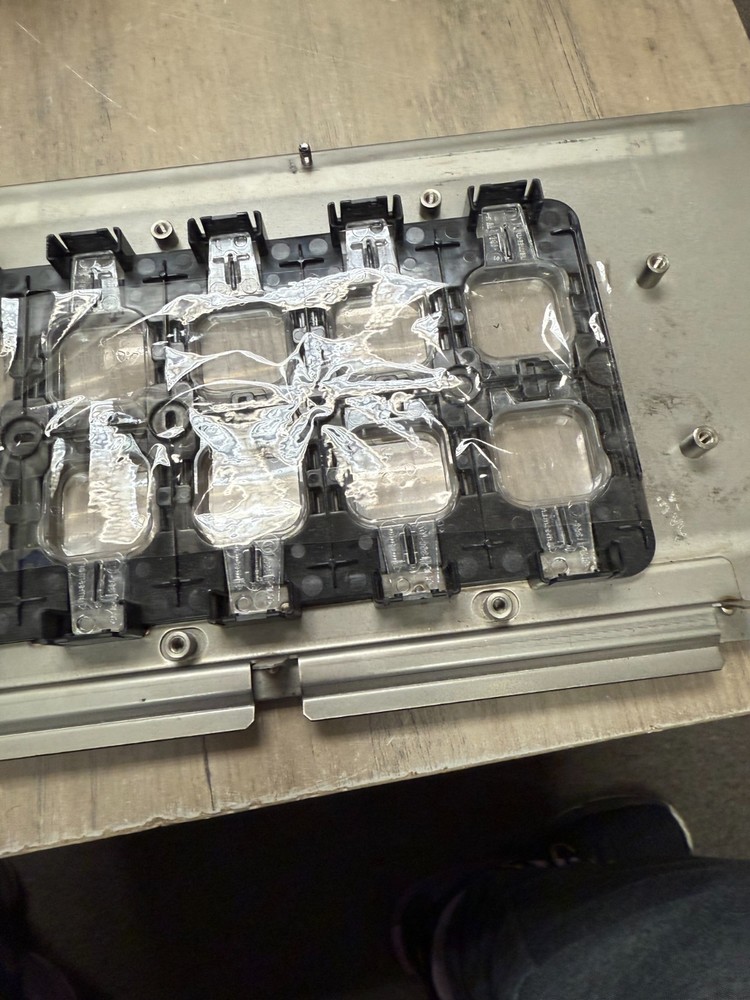 Aristocrat Button Panel P/N 225050 PANEL ONLY MISSING BIG BUTTON COVER