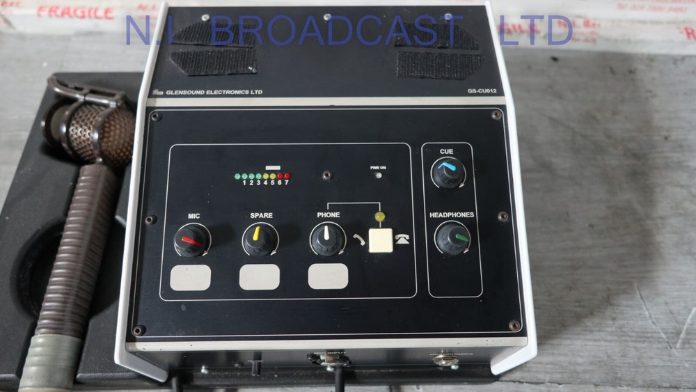 Glensound gs-cu012a commentars box with coles microphone