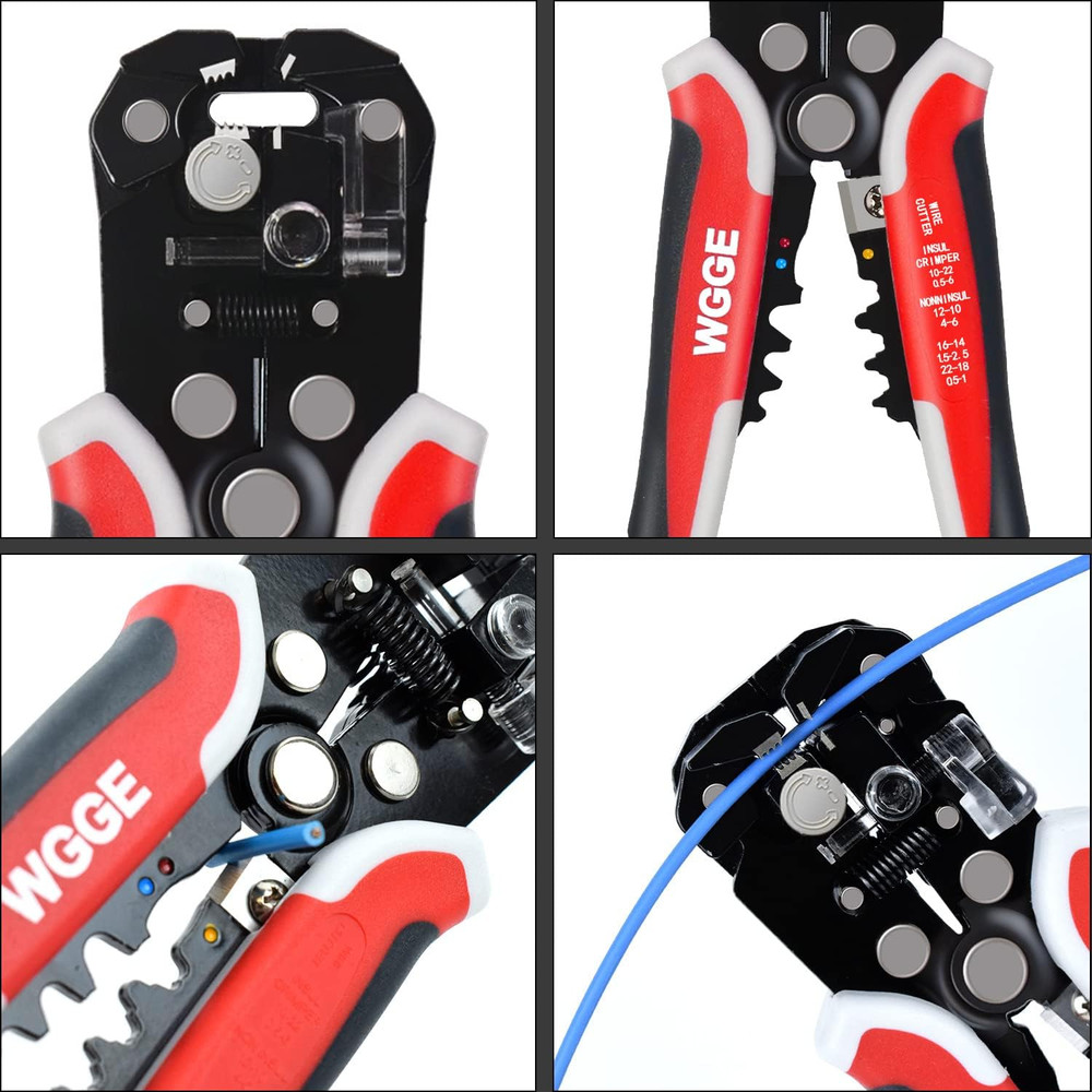 WG-014 Self-Adjusting Insulation Wire Stripper. for Stripping Wire from AWG 10-2