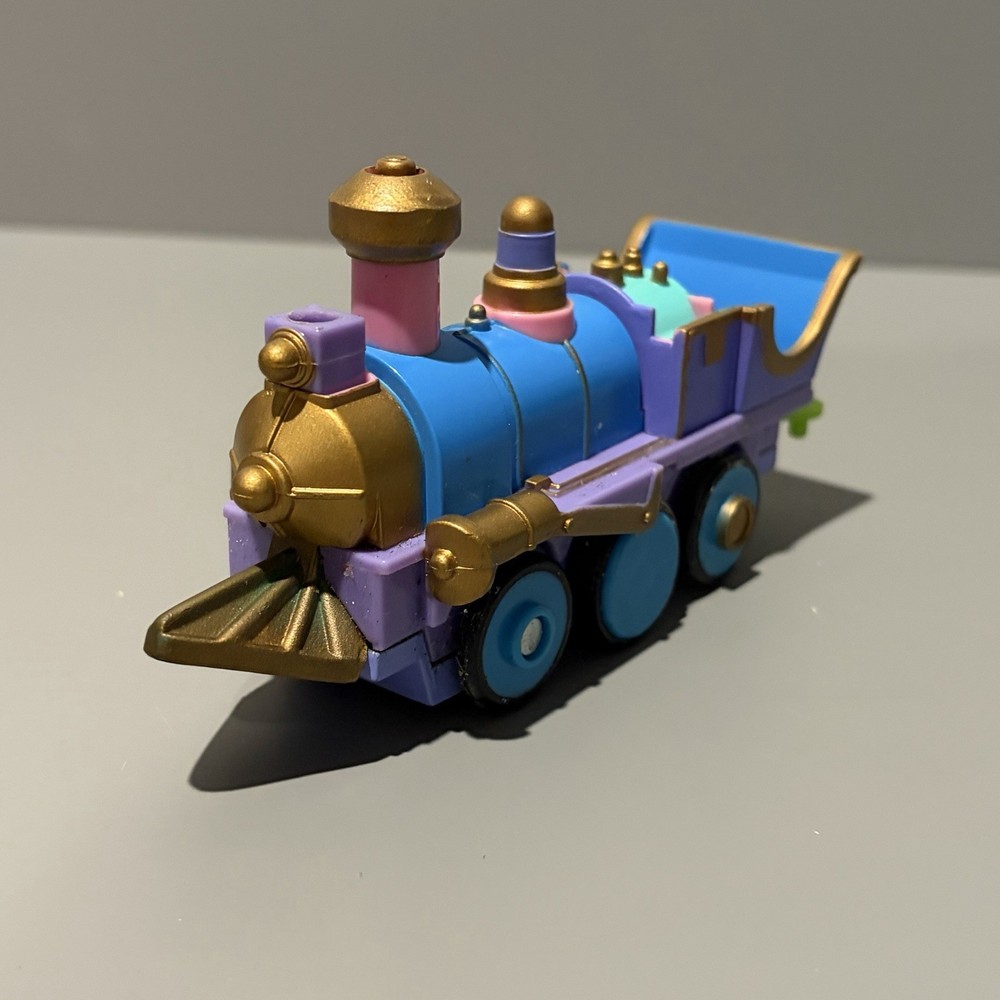 Vintage Disney Polly Pocket MAGIC KINGDOM Castle Train Engine NOT Working