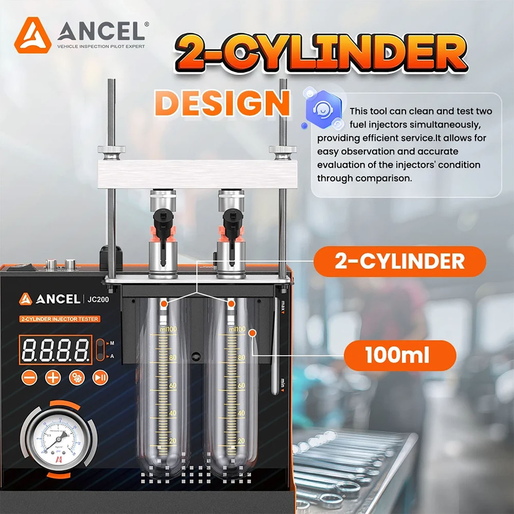 ANCEL JC200 12V Fuel Injection Volume Detection Atomization Observation Tool