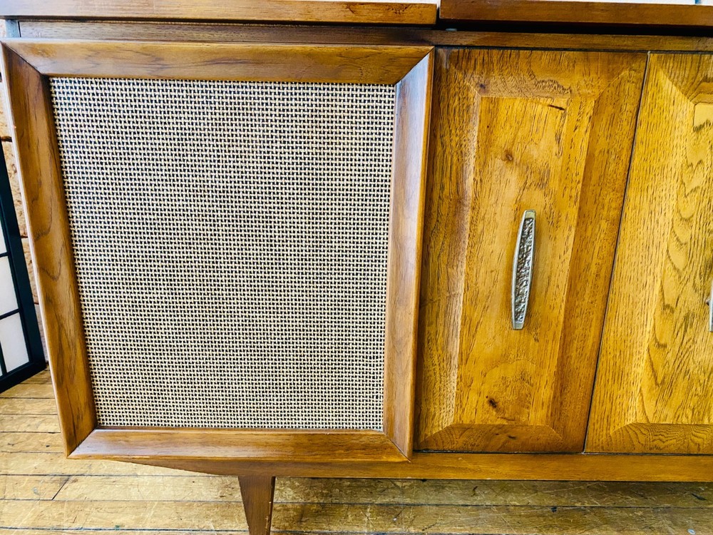 Mid Century Stereo Record Console by Philco