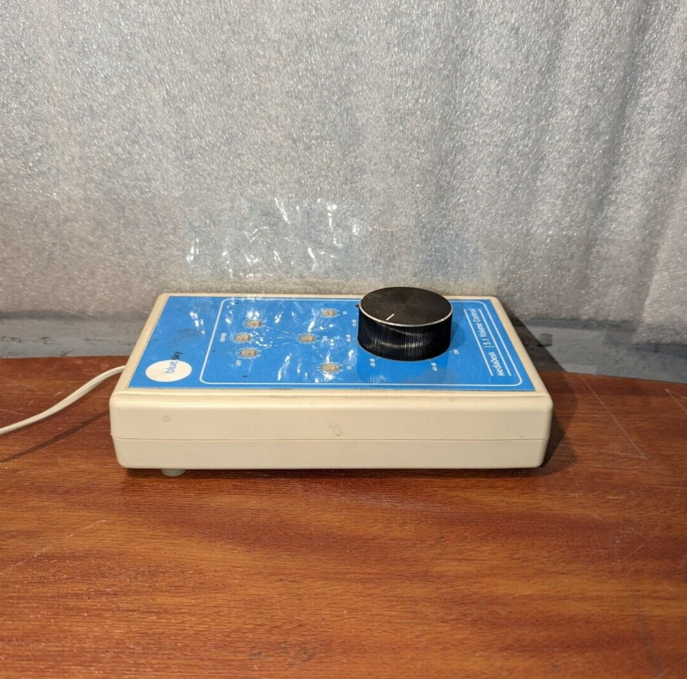 Blue Sky MediaDesk 5.1 Volume Control, Blue- Pre-owned.