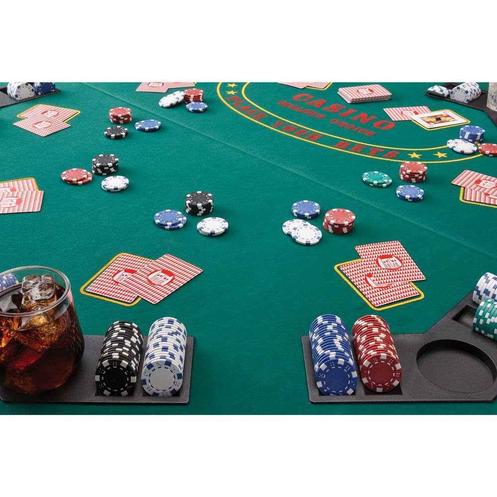 51 In. Poker and Blackjack Table Conversion Top