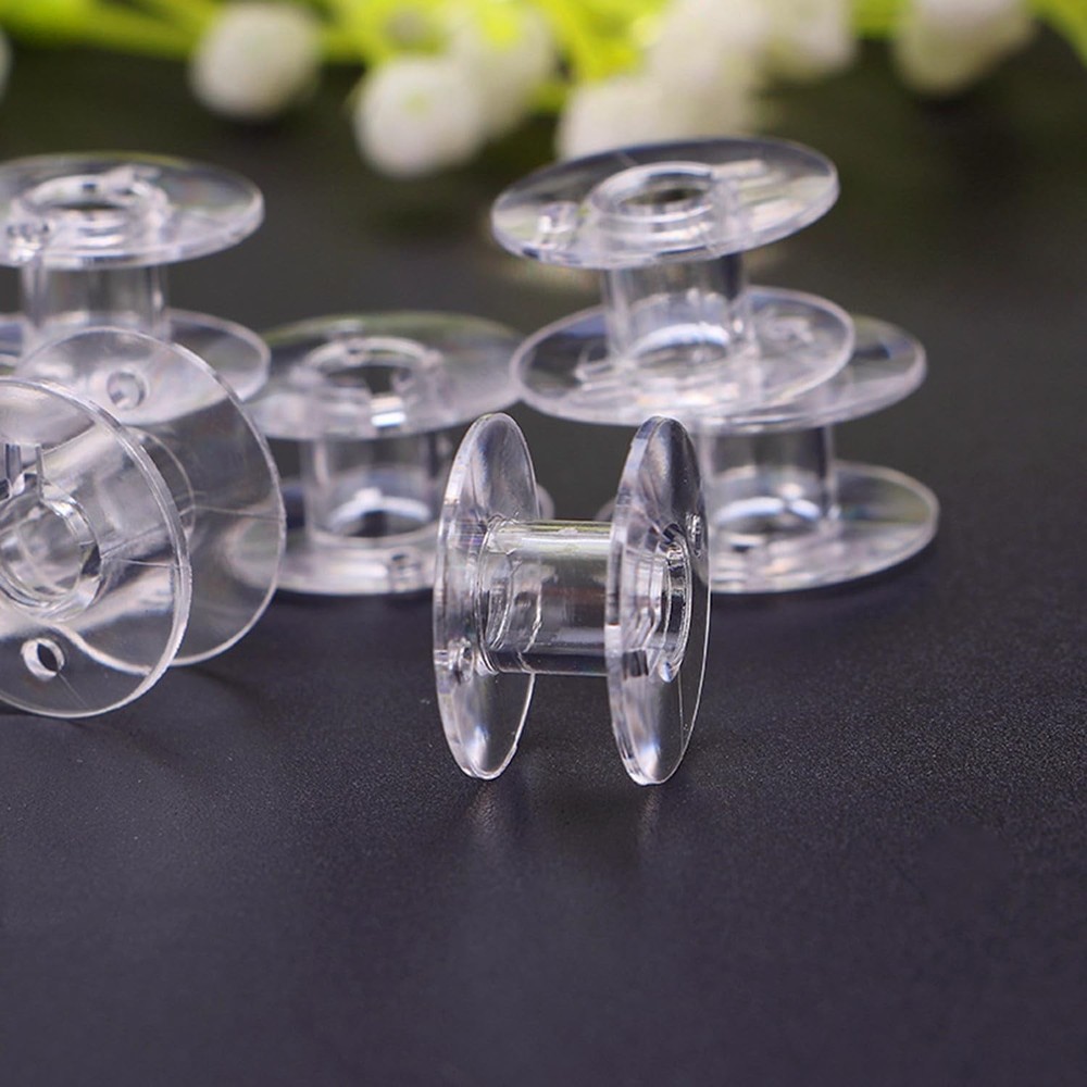 30Pack Plastic Sewing Machine Bobbins for Brother