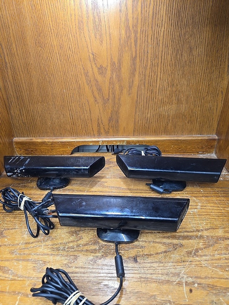 Lot Of 3 Untested Xbox Kinect 1414 Sensor Bars