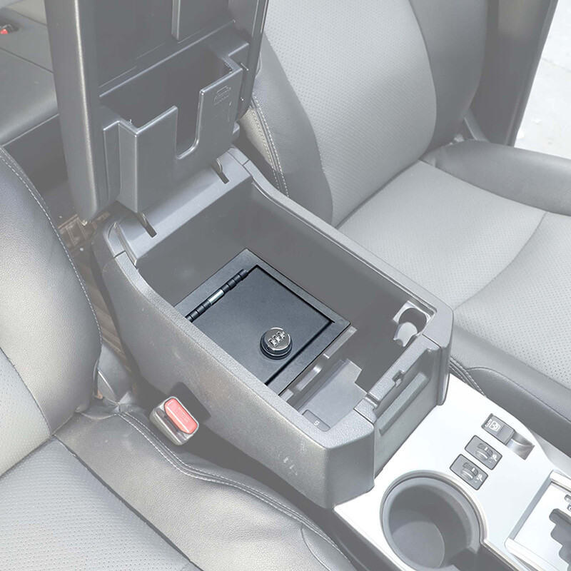 Center Console Anti-theft Safe Storage Box Lock Accessories for 4Runner 2010-22