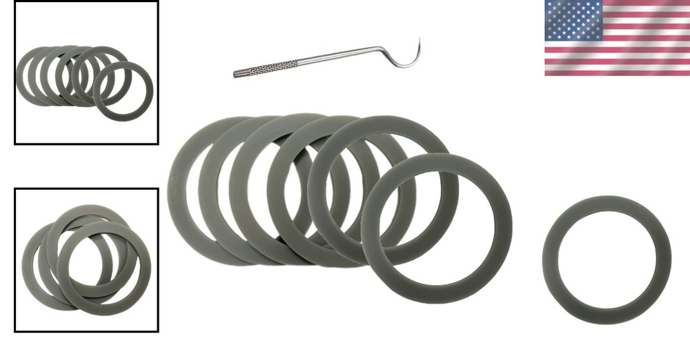 B&D Blender O-Ring Replacement Kit - 6 Gaskets & Installation Hook Included