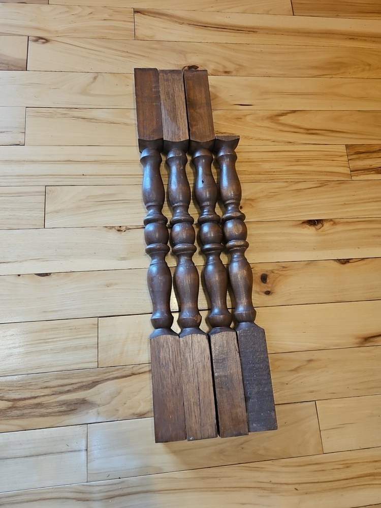 Vintage Baluster Brown Good Condition
