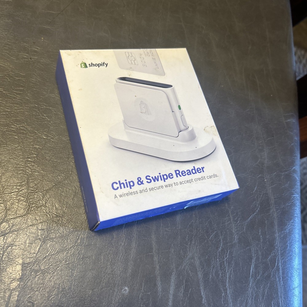 Shopify Chip & Swipe Reader - White (S1701)