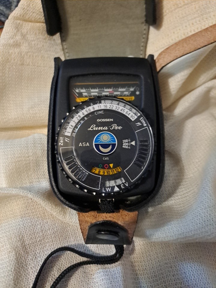 Gossen Luna-Pro Analog Light Meter CdS Sensor for Camera