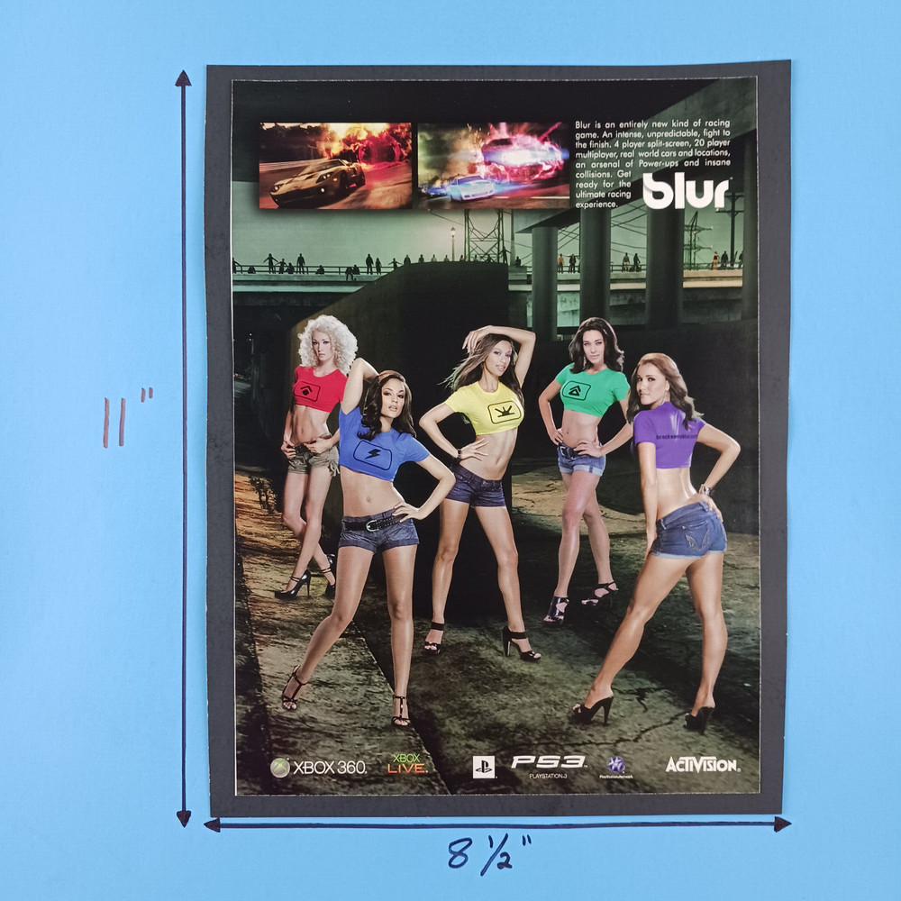 2009 Powered Up Racing 2-Page Print Advertisement