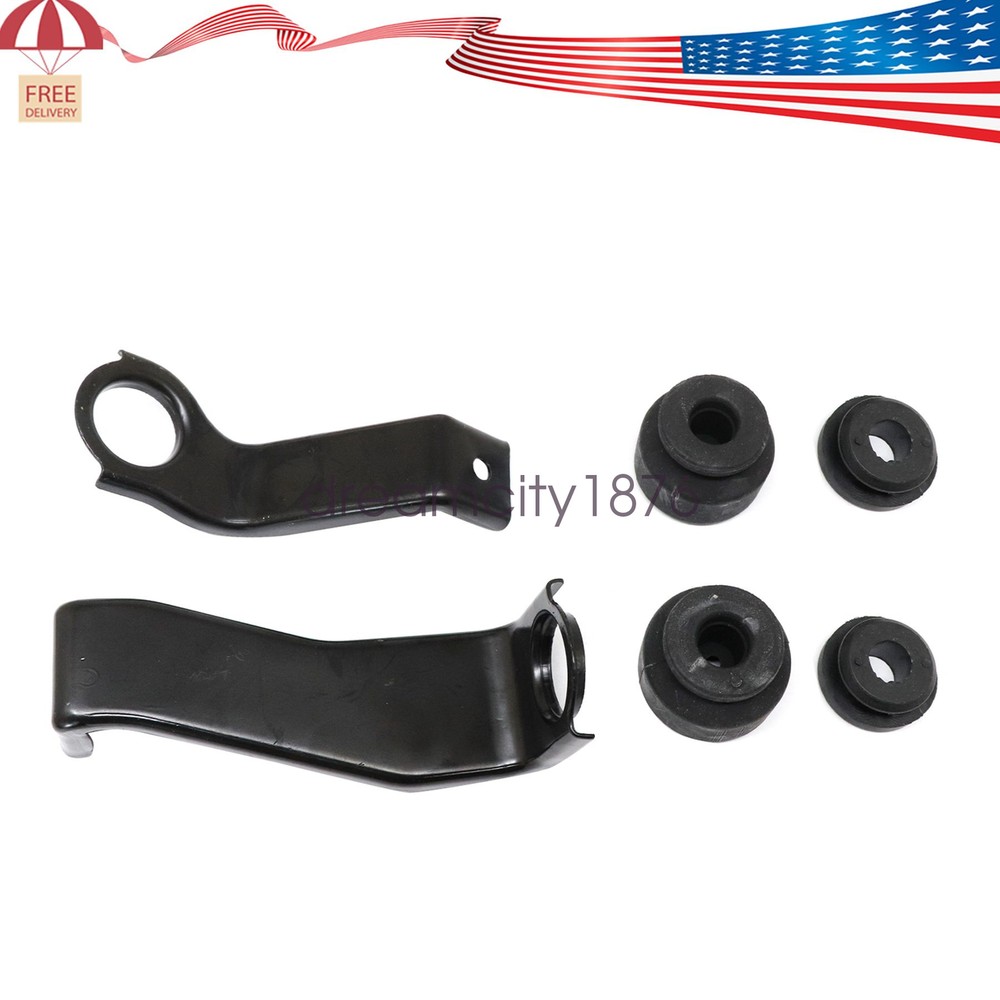 1 Set For Honda Civic 2016-21 Stay Inter-Cooler Bracket & Bushing Upper Lower