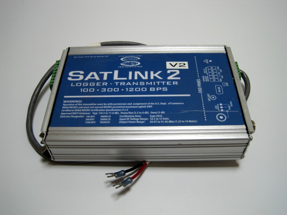 Sutron SatLink Logger Transmitter SL2-G312-V2