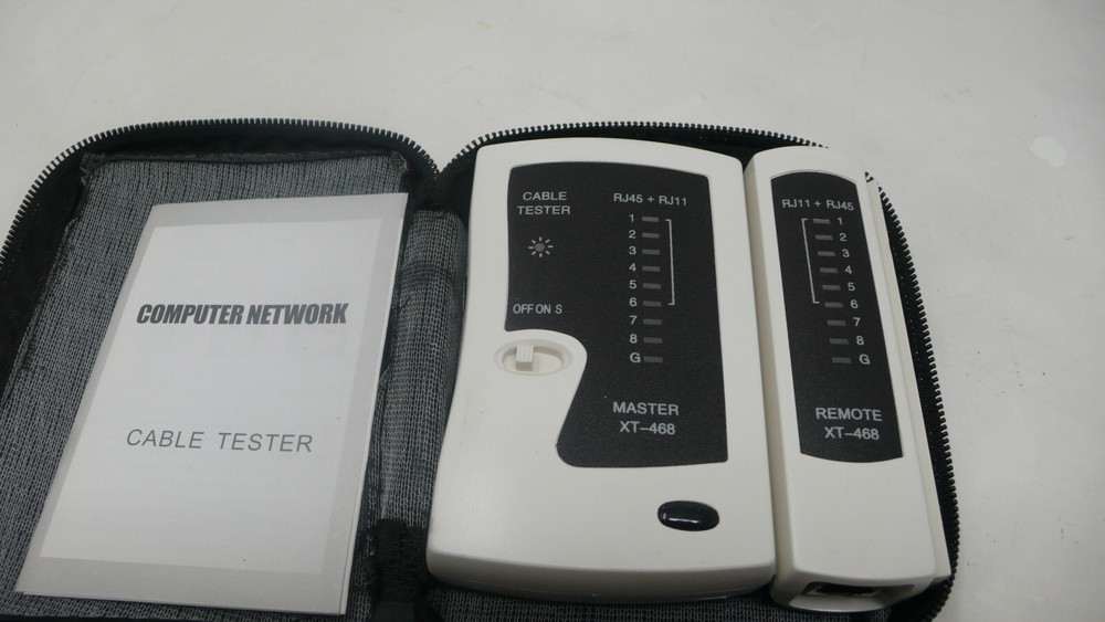 Computer Network Master XT-468 Cable Tester