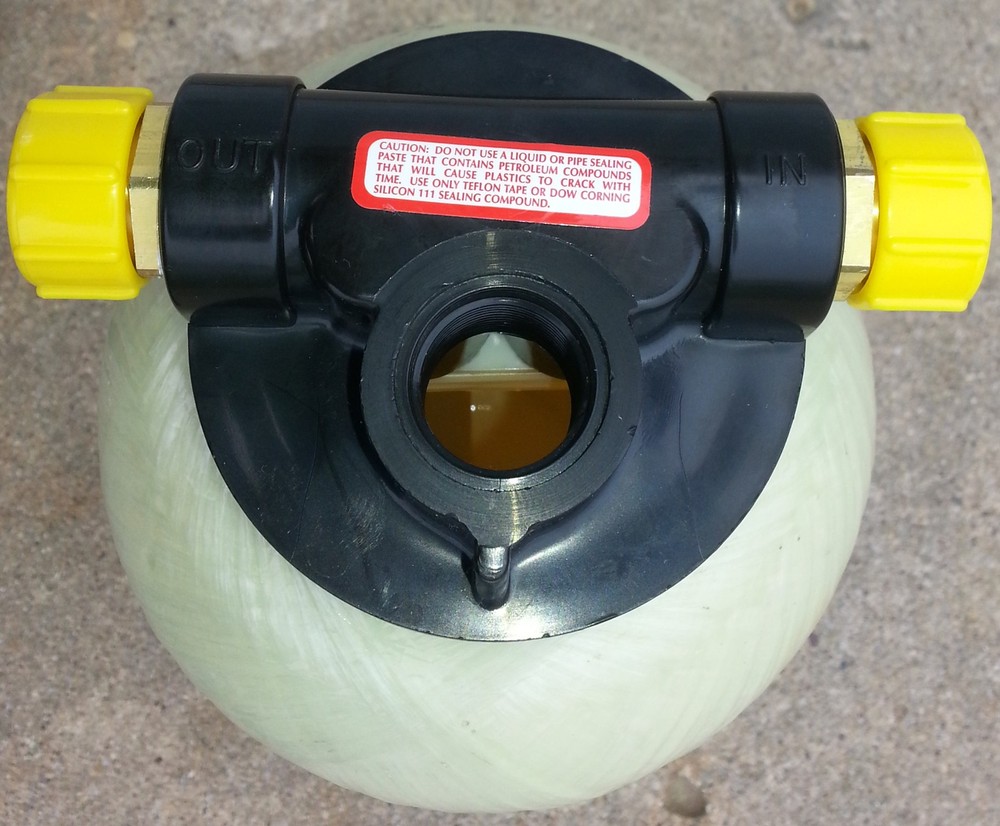 Mobile Soft Water Portable Manual Softener 3.2Kgr Shorty-RV & Other Tight Uses