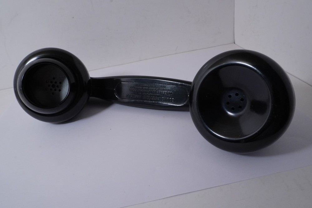 Original SOUND POWERED BAKELITE HANDSET W/ Elements But Sold AS IS & Untested