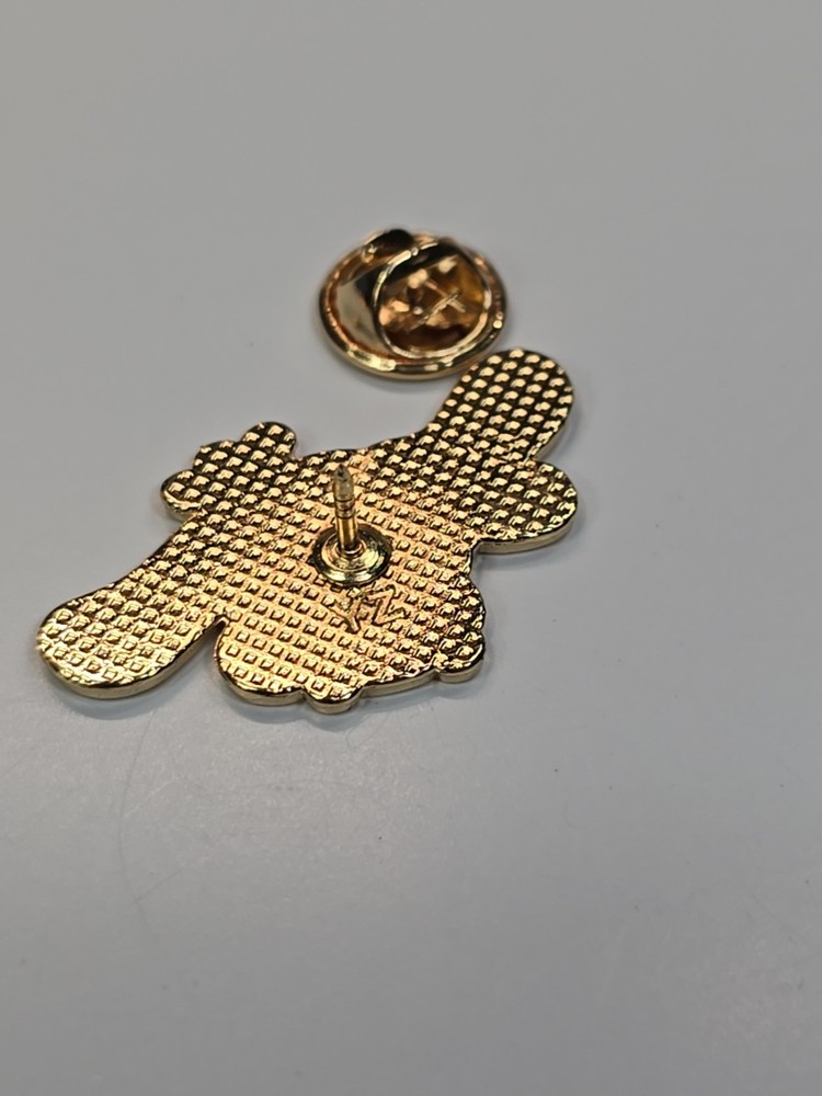 Elephant With Heart Lapel Pin