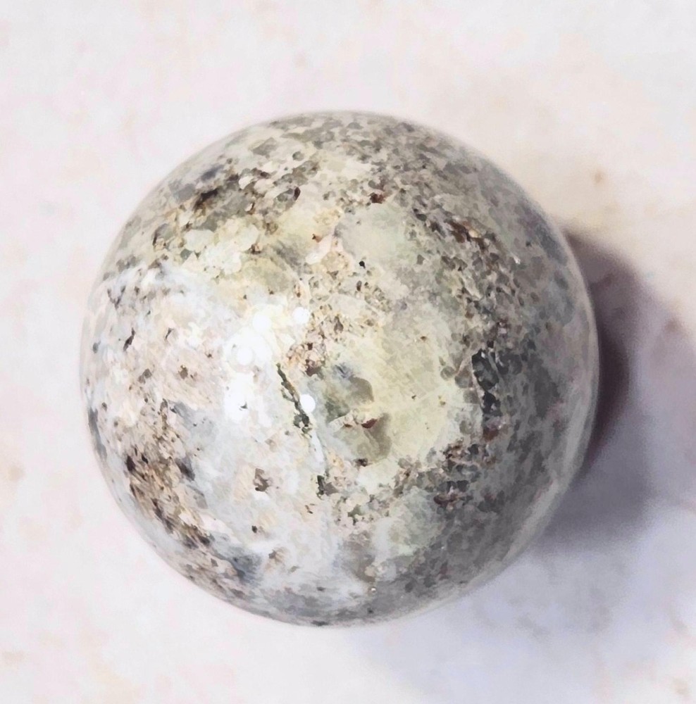 Fluorescent Wernerite 41mm Sphere for UV Collection 6513
