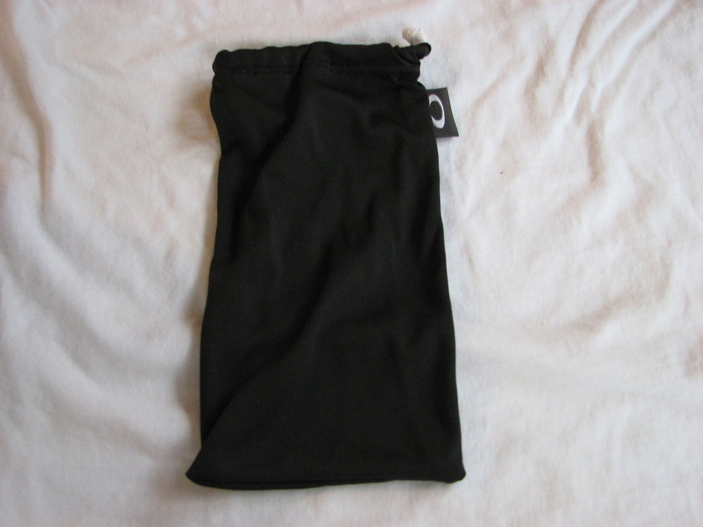 Authentic Oakley Radar EV Microfiber Sunglass Storage Cleaning Bag Black Large