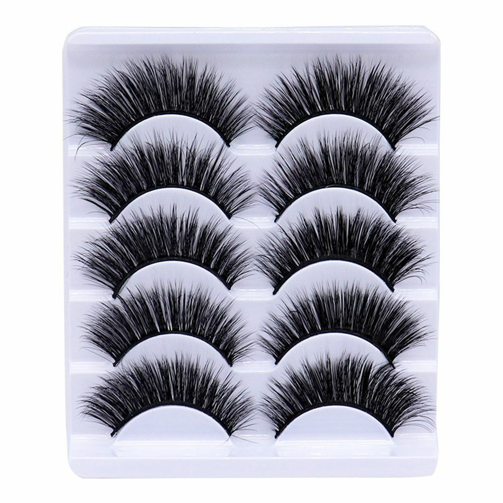 30pairs/6 boxes, 3D08# Lengthening thick eye end lengthening 3D false eyelashes