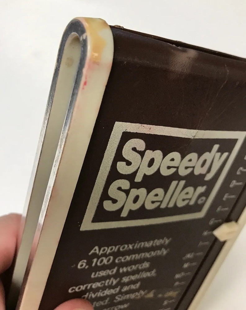Speedy Speller - Vintage. Works.