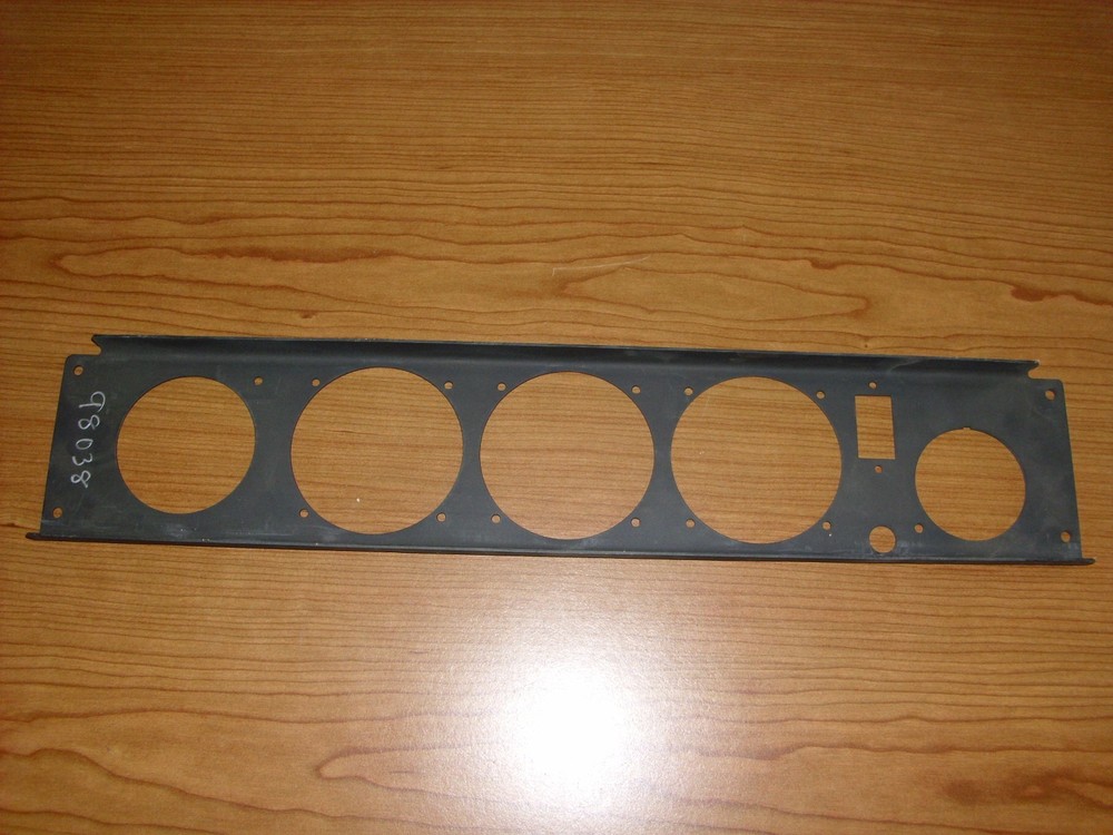 Metal Aircraft Instrument Panel