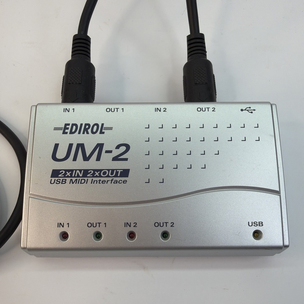 Edirol UM-2 USB MIDI Interface - Used