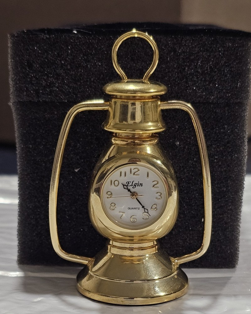 Elgin Quartz Miniature Lantern Clock