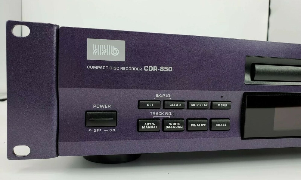 HHB CDR-850 Professional Compact Disc Recorder Player CD
