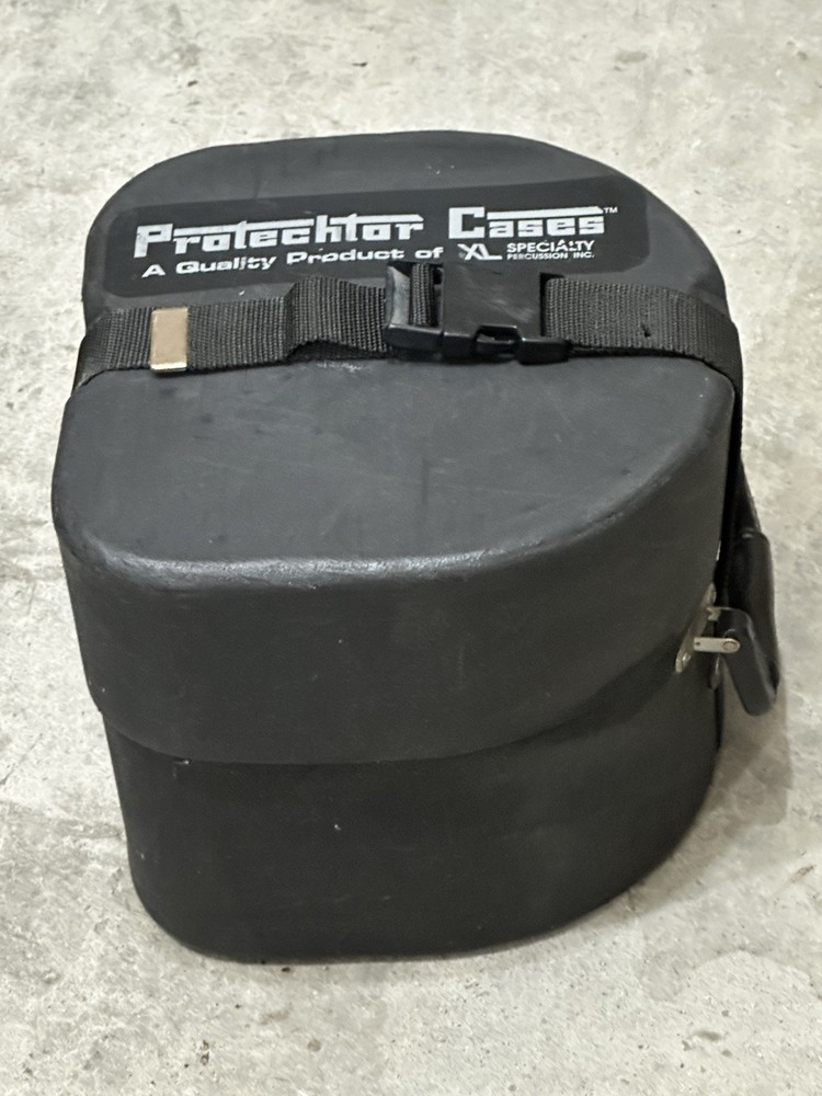 Vintage Protechtor Cases 9” Classic HARD Drum Case with Handle