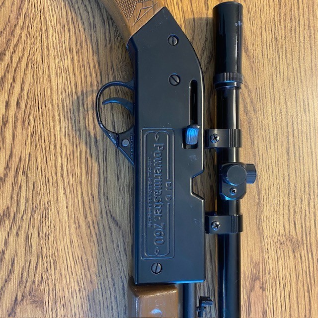 Crosman 760 powermaster w/scope restored