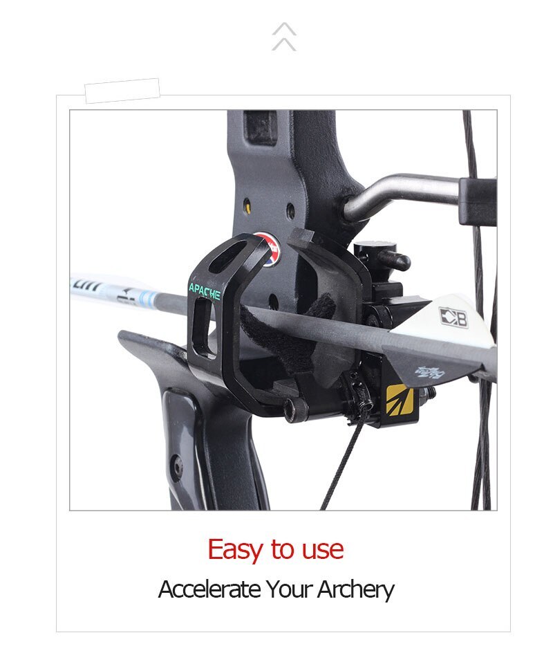 Take-off and Landing Arrow Rest Quick Adjustment Matching Compound Bow Using